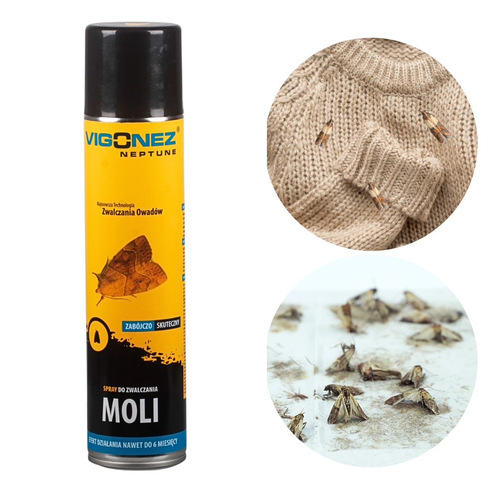 Spray do zwalczania moli 400 ml - Vigonez