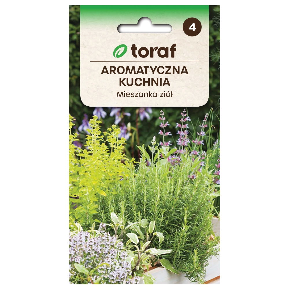 Mieszanka ziół Aromatyczna kuchnia nasiona 1g - TORAF