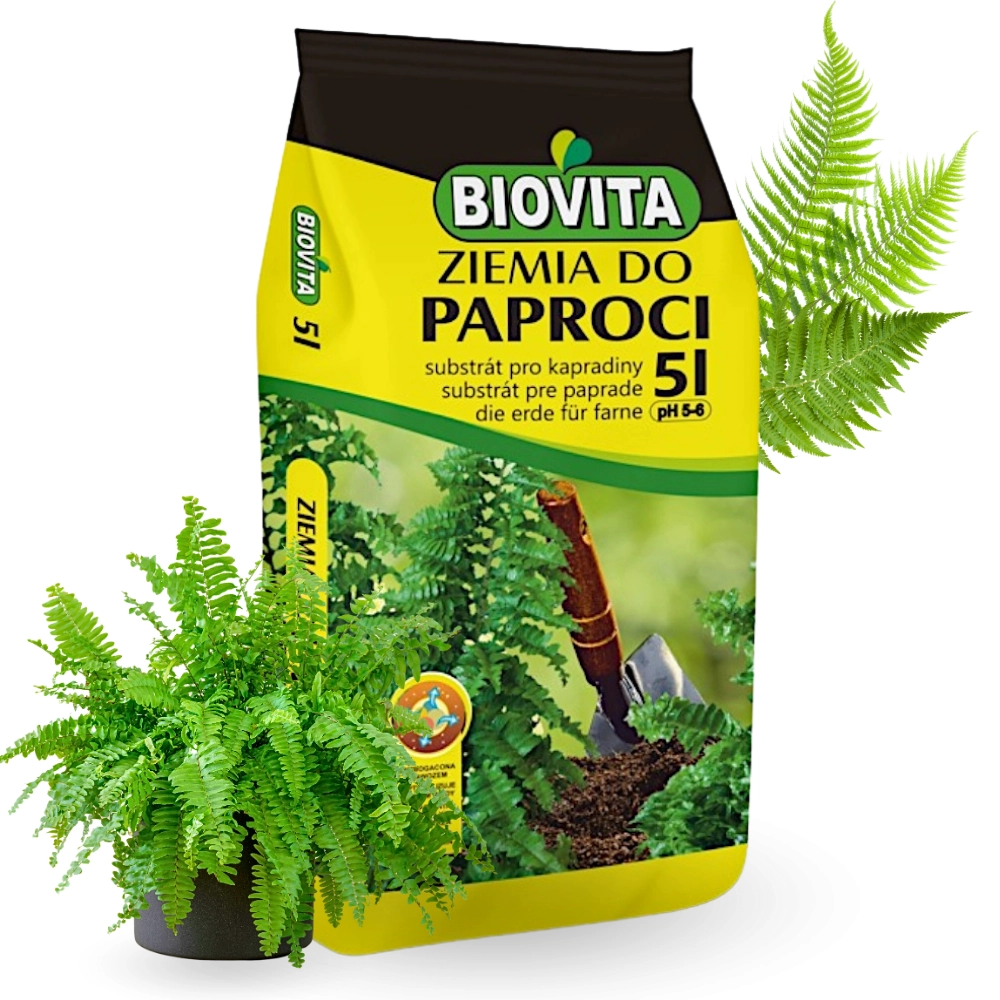Ziemia do paproci 5L - Biovita