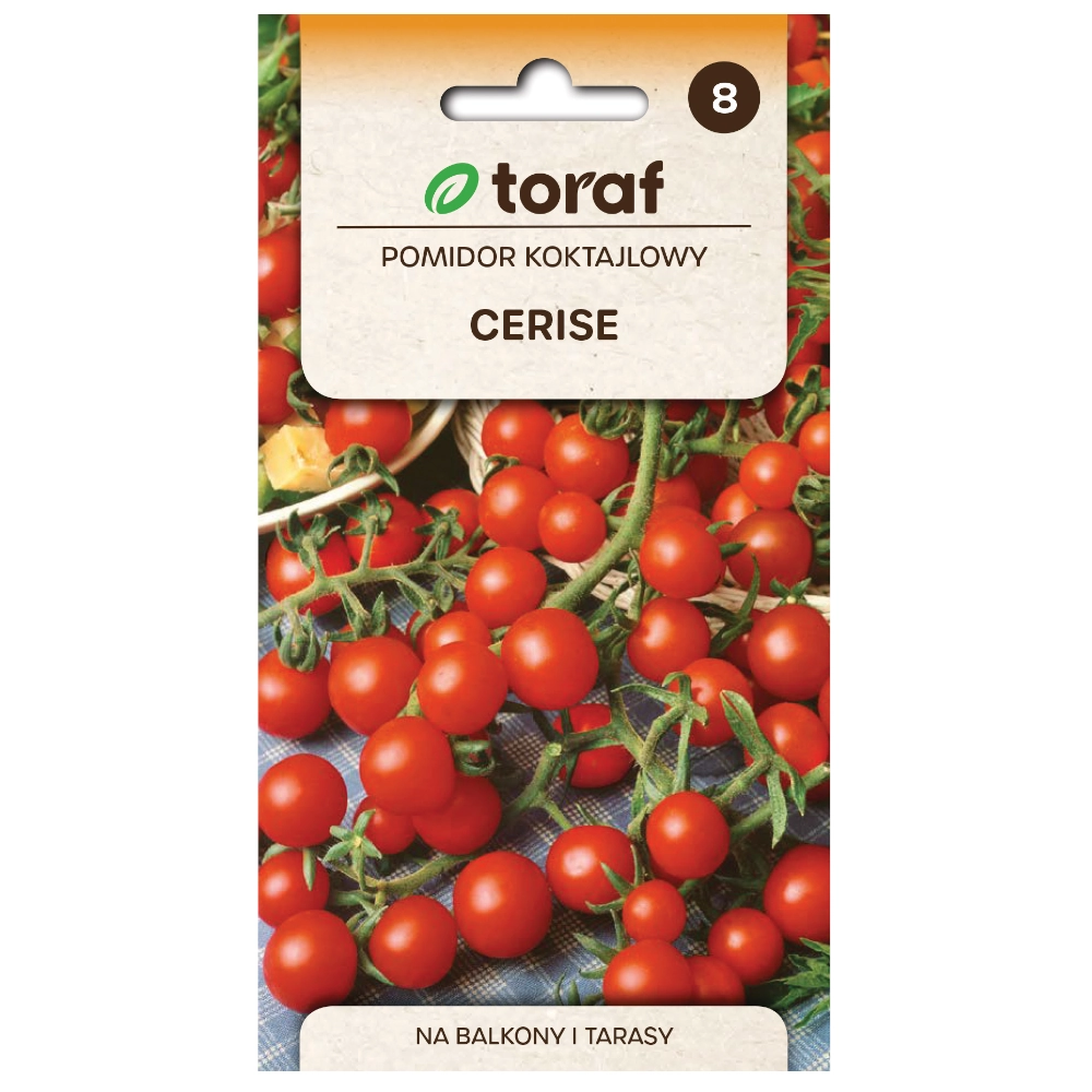 Pomidor koktajlowy Cerise nasiona 0,5g - TORAF