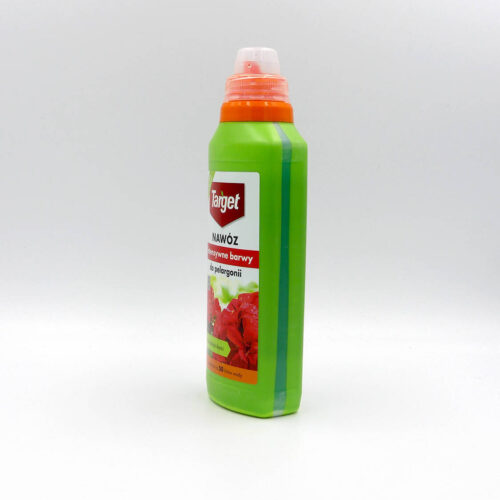 Nawóz do pelargonii w płynie – wzmacnia wybarwienie kwiatów – 1 l Target