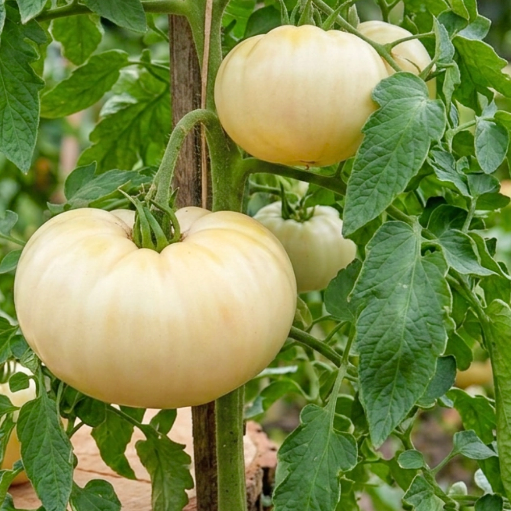 13789.webp Pomidor White Beauty odmiana o dużych białych owocach nasiona 30szt. - ReinSaat