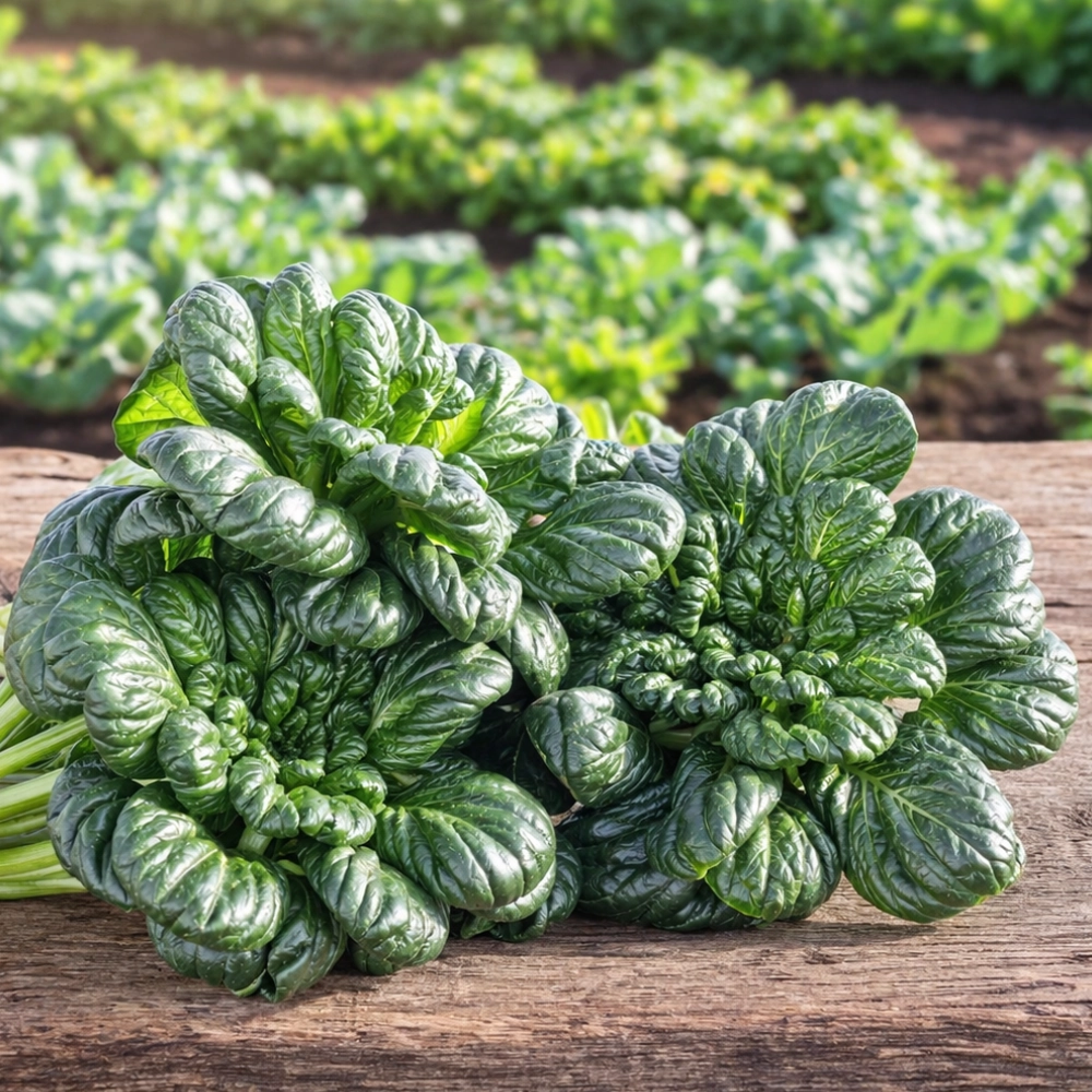 14470.webp Tatsoi rozetowe pak choi smaczne warzywo o zielonych liściach nasiona na 500 roślin - ReinSaat