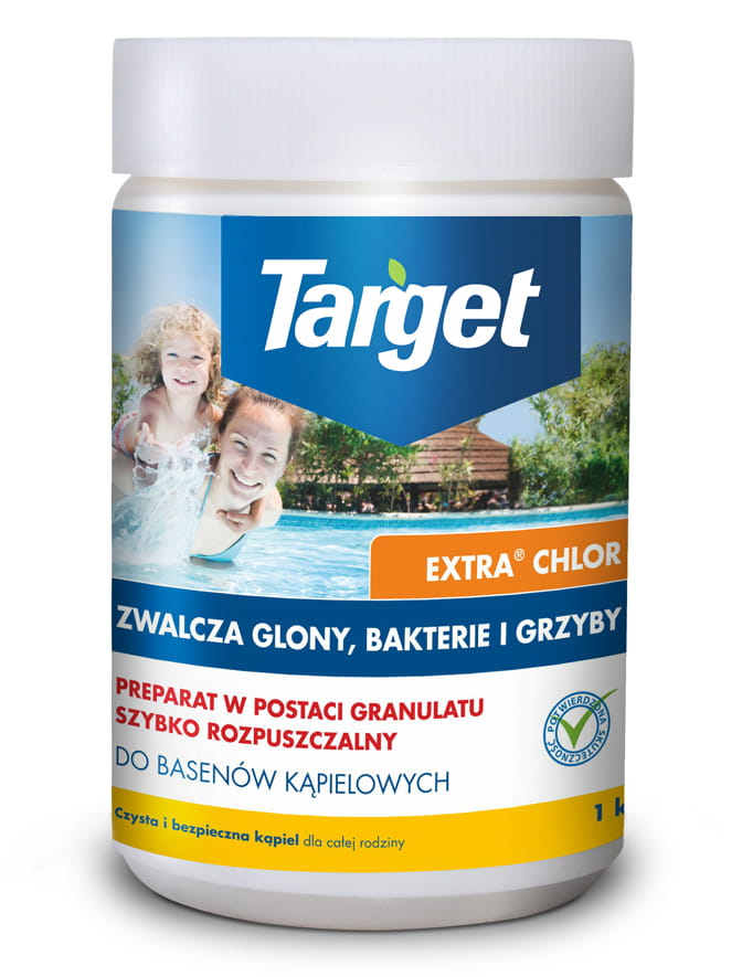 Extra Chlor dezynfekuje wodę basenową 1kg - Target