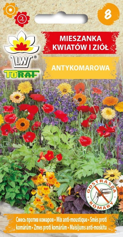 Mieszanka Kwiatów Przeciw Komarom 1g - TORAF