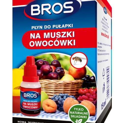 Płyn do pułapki na muszki owocówki wabiący 15ml - Bros