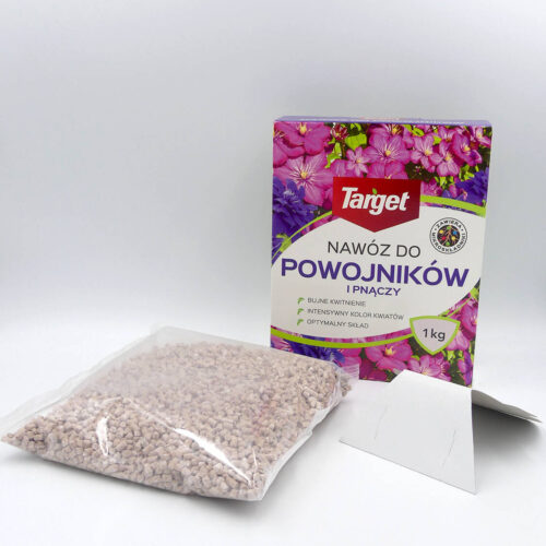 Nawóz do powojników z mikroelementami – wspiera kwitnienie – 1 kg Target