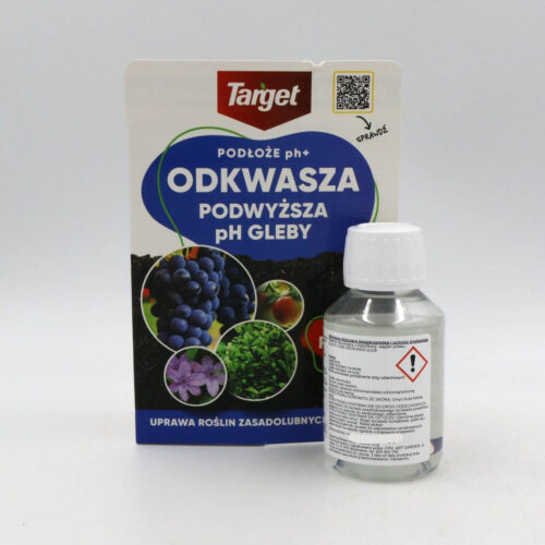 Podłoże pH+ – Odkwasza i Podwyższa pH Gleby – 100 ml Target