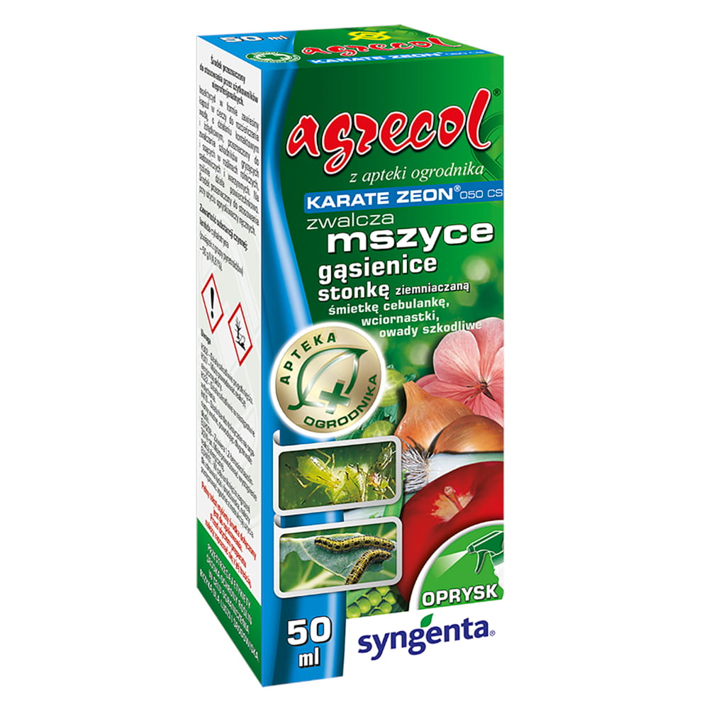 Oprysk Karate Zeon na mszyce stonkę gąsienice 050 CS 50ml - Agrecol