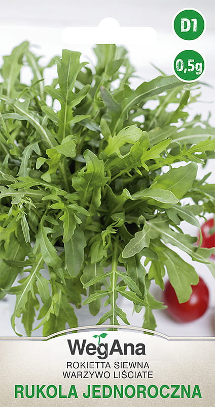 Rukola jednoroczna Eruca sativa 0,5g - WegAna