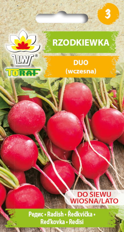 Rzodkiewka Duo nasiona 10g - TORAF