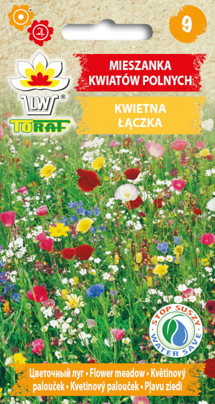 Mieszanka kwiatów polnych kwietna łączka 2g - TORAF