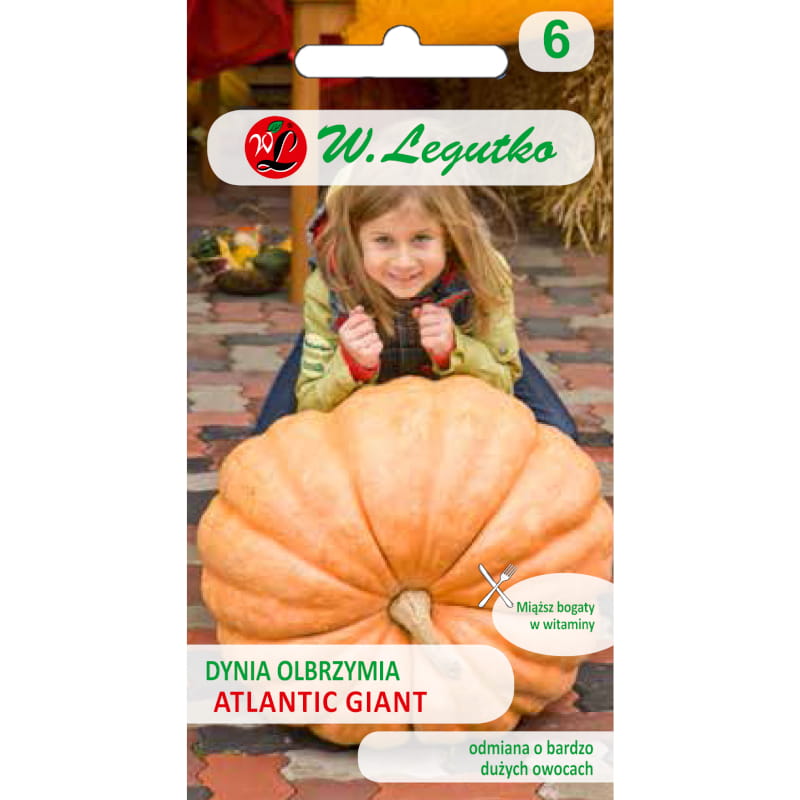 Dynia Olbrzymia Atlantic Giant 3g - W. Legutko