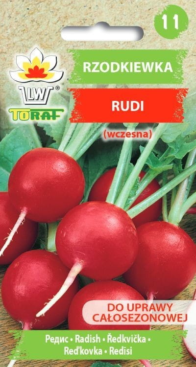 Rzodkiewka Rudi nasiona 5g - TORAF