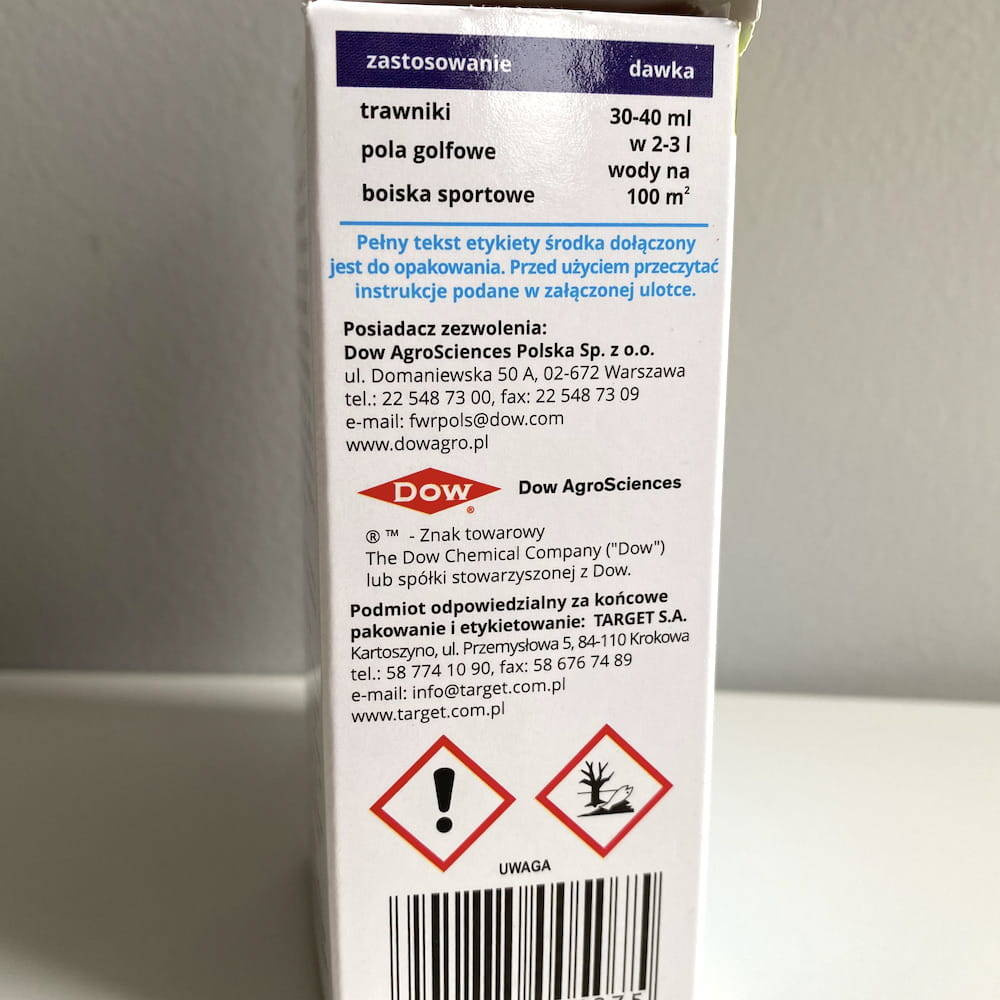 Starane Trawniki – Zwalcza Chwasty Na Trawniku – 20 ml Target