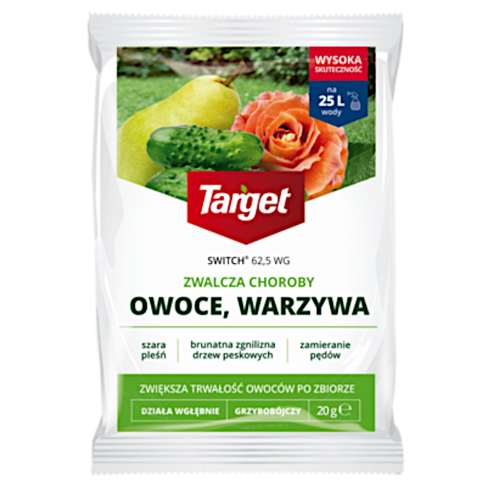 Switch 62,5 WG zwalcza choroby grzybowe 20g - Target