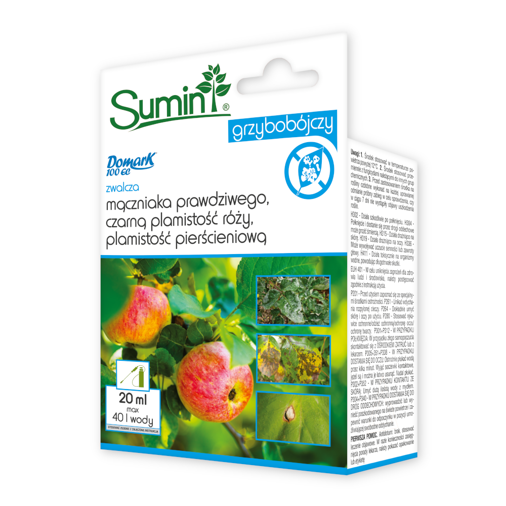 Domark 100 EC zwalcza mączniaka prawdziwego 20ml - SUMIN