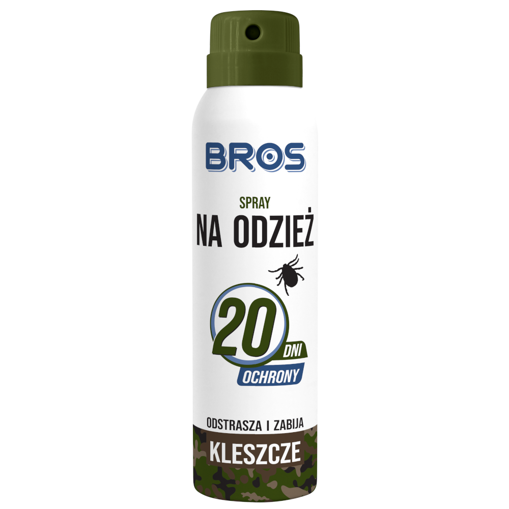 5680.png Spray na odzież odstrasza i zabija kleszcze 90ml - Bros