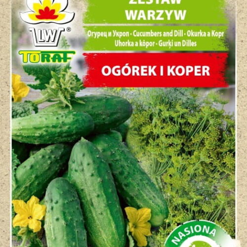Ogórek i Koper Krezus nasiona na taśmie 6m - TORAF