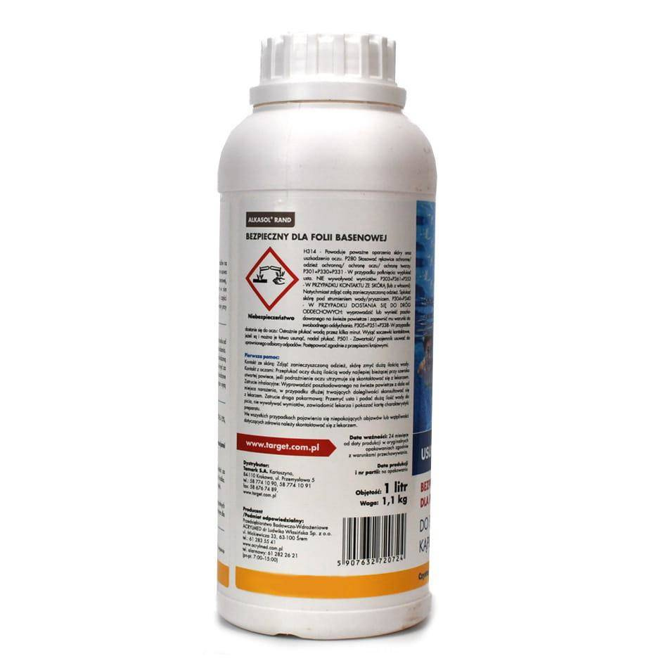 65_3.jpg Alkasol Rand – Usuwa Osad w Basenie – 1 l Target