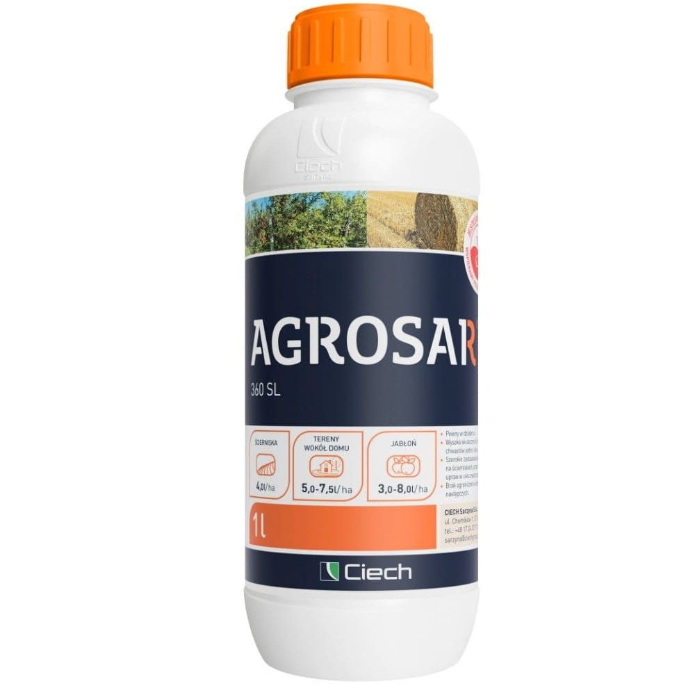 Agrosar 360 SL środek chwastobójczy 1L - Ciech