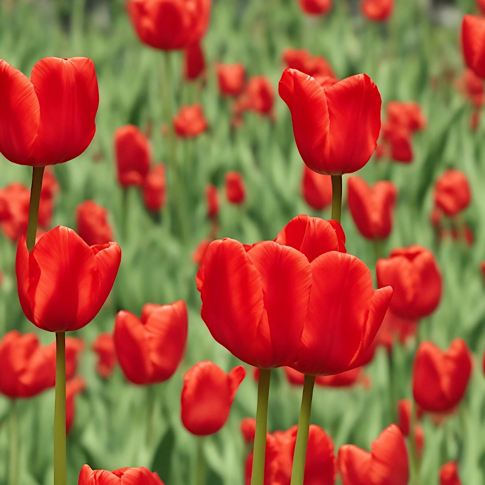 Tulipan Czerwony cebulki 5szt.