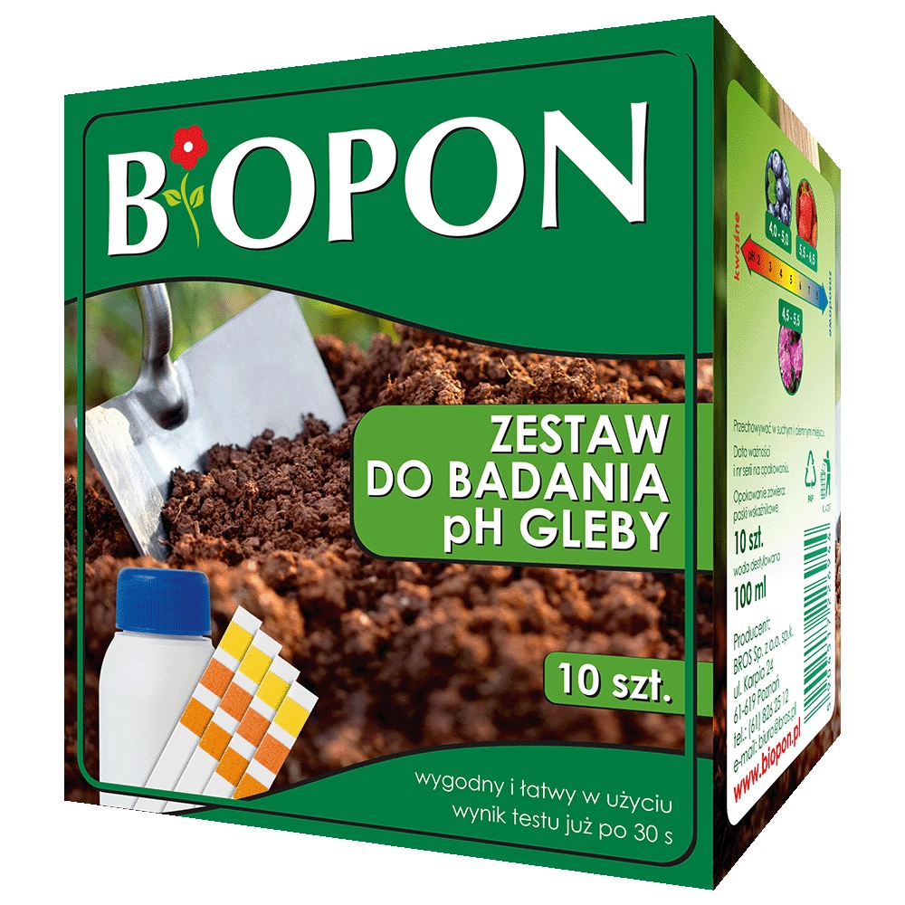 8991.webp Zestaw do badania pH gleby - Biopon