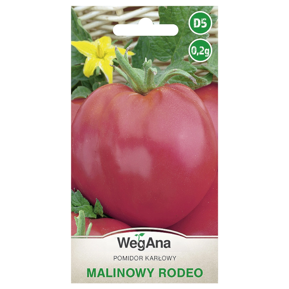 Pomidor karłowy Malinowy Rodeo nasiona 0,2g - WegAna