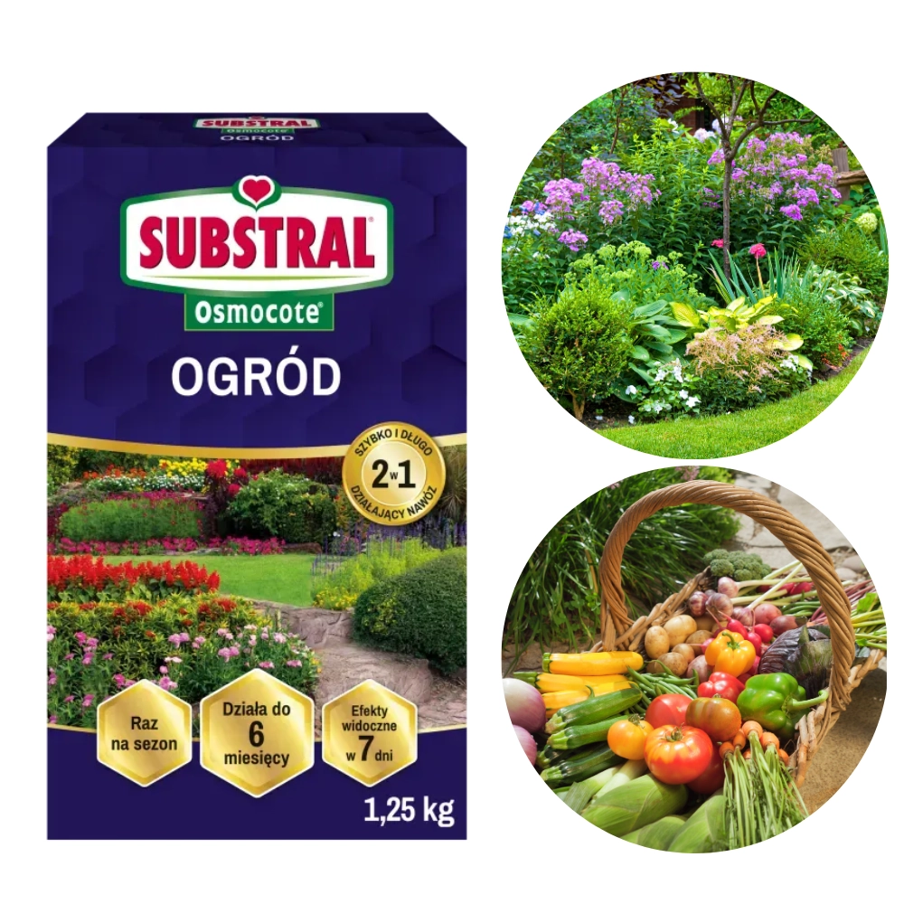 9491.webp Osmocote 2w1 Ogród nawóz 1,25kg - Substral