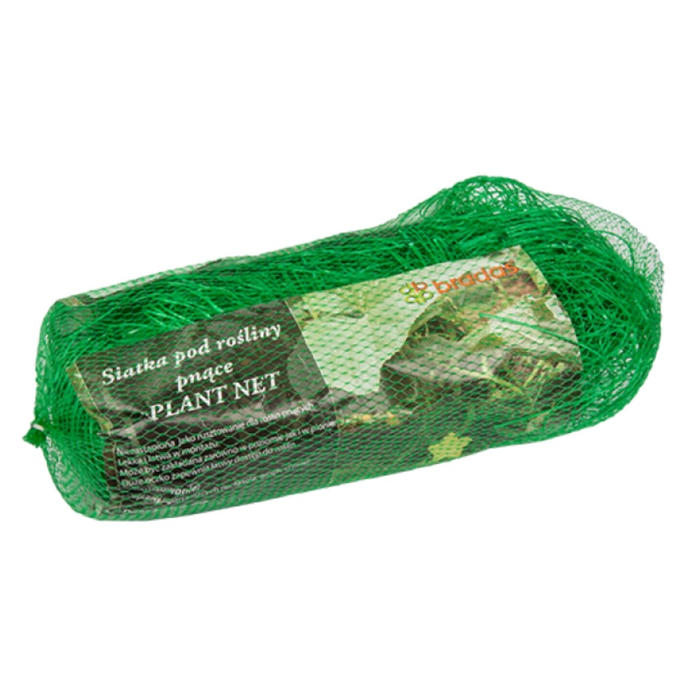 Siatka do uprawy roślin Plant Net 8g/m2 15x17cm 2x10m - BRADAS